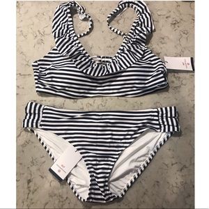 Ruffle Striped Bikini- Vineyard Vines for Target🐳